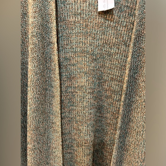 NWT C.J.Banks Marled Olive Cardigan Sweater Size 1X 100% Cotton Mature Academia - Picture 4 of 10